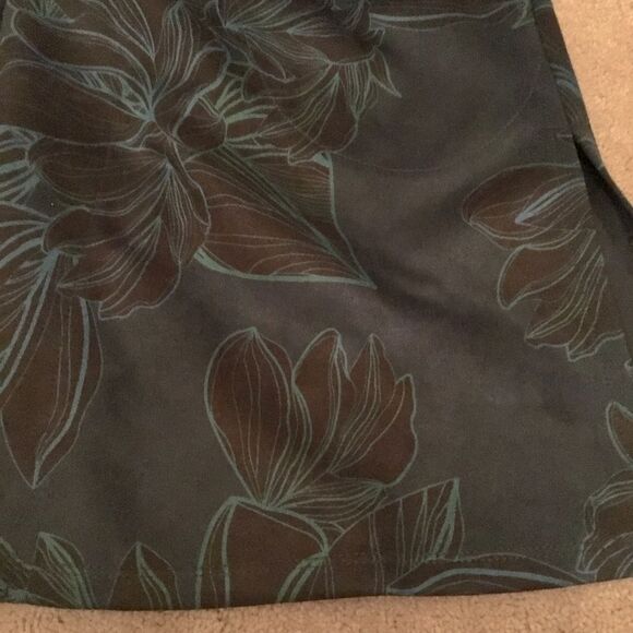 IMAN Global Chic Luxe Faux Suede Topper blue floral Jacket - Picture 4 of 7